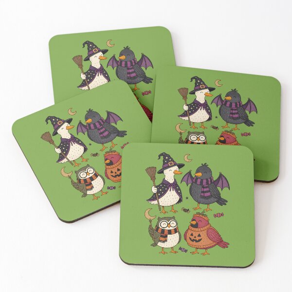 Item preview, Cute Halloween Birds Collection designed and sold by prettykaler.