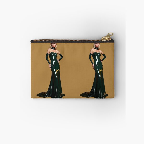Item preview, Latex Dress Green Glossy Fashion Look Sticker designed and sold by Magic-Reality.