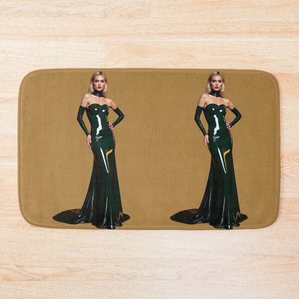 Item preview, Latex Dress Green Glossy Fashion Look Sticker designed and sold by Magic-Reality.