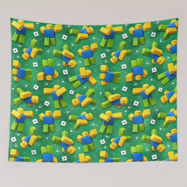 Item preview, Roblox Characters Seamless Pattern designed and sold by Gamify Store.