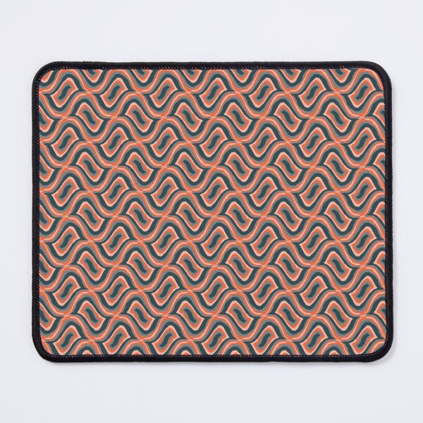 Item preview, Retro Wavy Ogee Groovy Pattern designed and sold by Zaya_art.