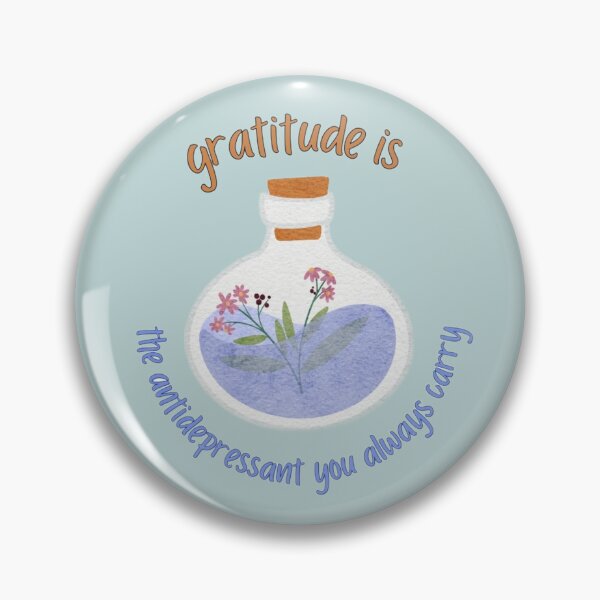 Item preview, Gratitude is the antidepressant you always carry designed and sold by hypnoses.