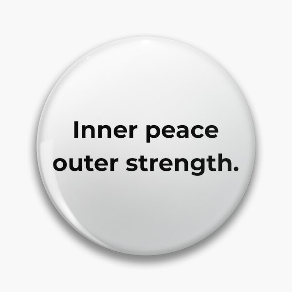 Item preview, Inner peace outer strength. designed and sold by MPSTUDIOPL.