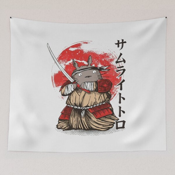 Item preview, Samurai Totoro with Sword designed and sold by GITTERLU.