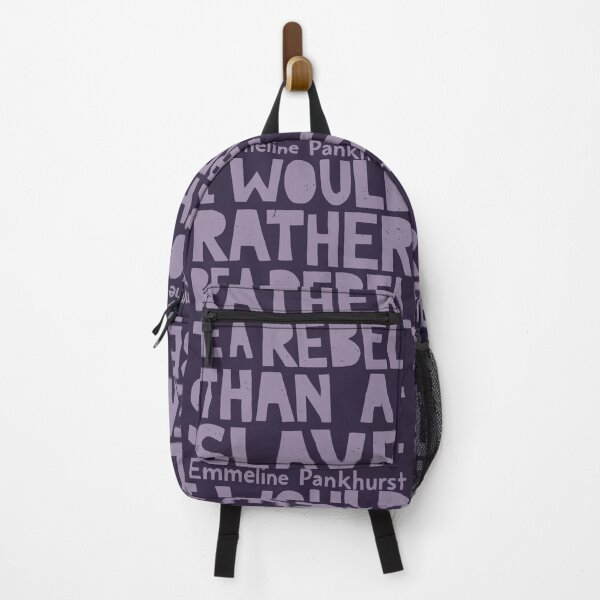 Item preview, Pankhurst Quote - Better Rebel Than a Slave designed and sold by Riot-And-Hope.