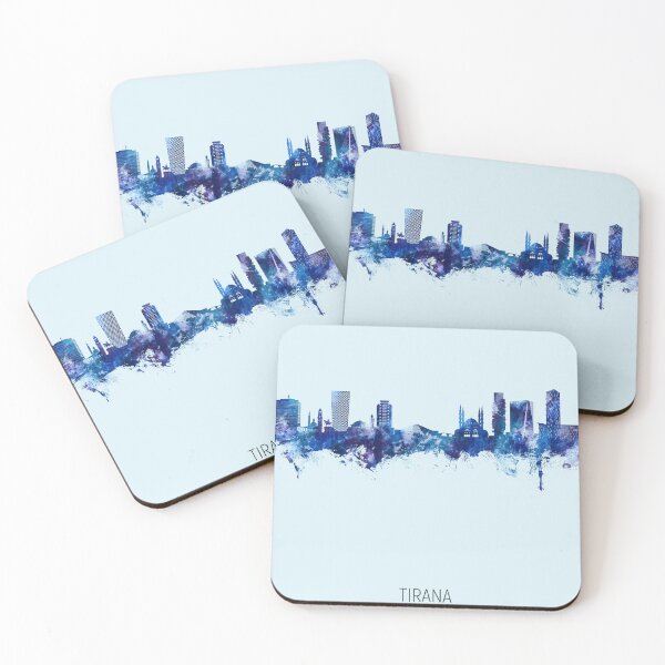 Item preview, Tirana Albania Skyline designed and sold by ArtPrints.