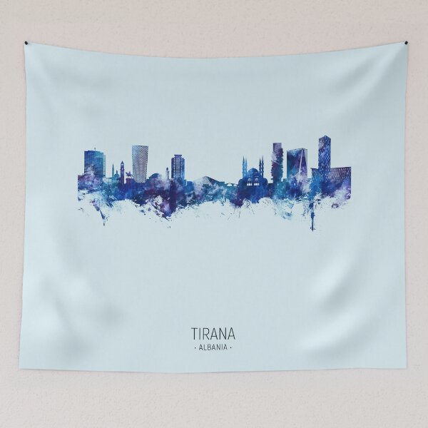 Item preview, Tirana Albania Skyline designed and sold by ArtPrints.