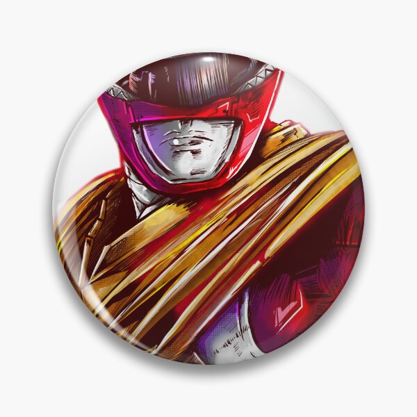 Item preview, red ranger designed and sold by BXNNYART.