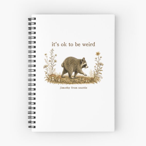 Item preview, It’s OK To Be Weird Jimothy From Seattle designed and sold by haris-rana-wren.