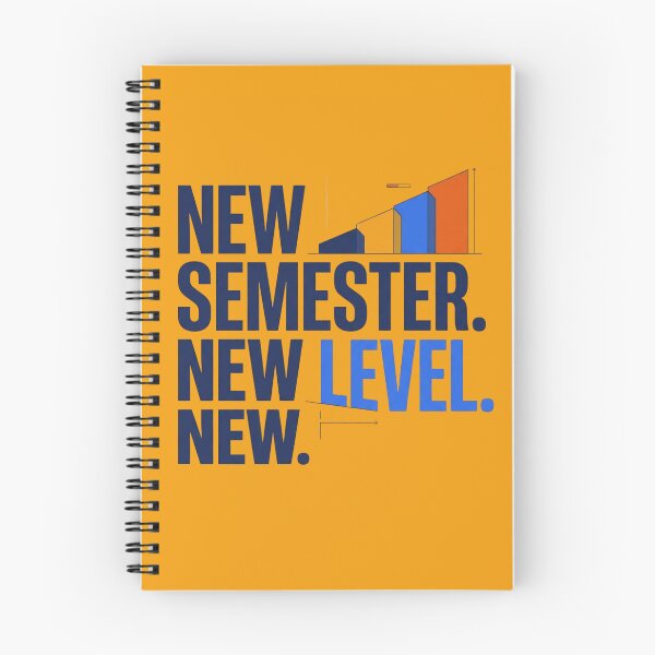Item preview, New Semester New Level | College Student Back to School designed and sold by Amr Darwish Graphic designer.