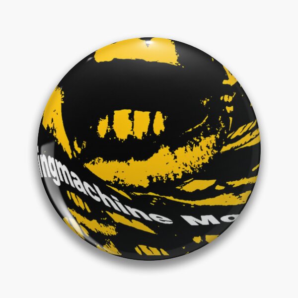 Item preview, Yellow Silhouette White Typography Noise Rock designed and sold by dashiellstorm.