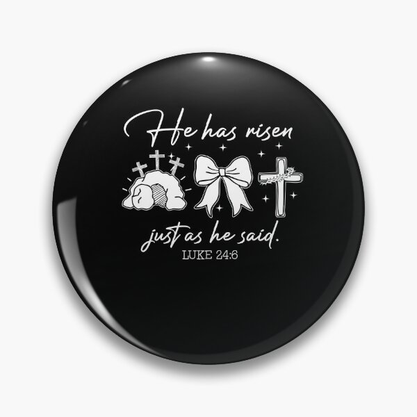 Item preview, He Has Risen Just As He Said Easter designed and sold by kashiart.