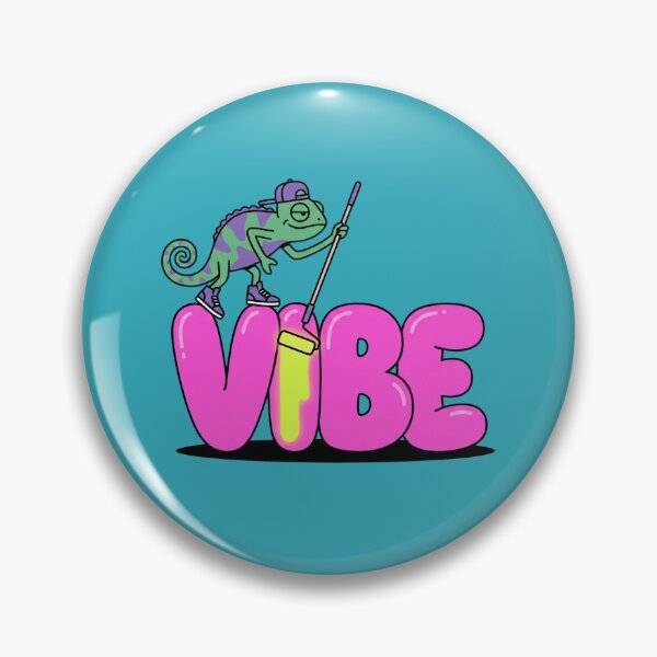 Item preview, Chill Chameleon Painting Vibe Bubble Graffiti Streetwear Art designed and sold by Rare By Hero.