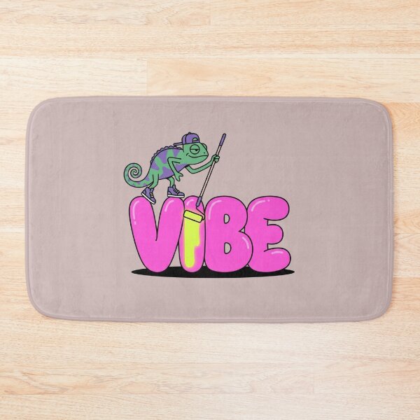 Item preview, Chill Chameleon Painting Vibe Bubble Graffiti Streetwear Art designed and sold by Rare By Hero.