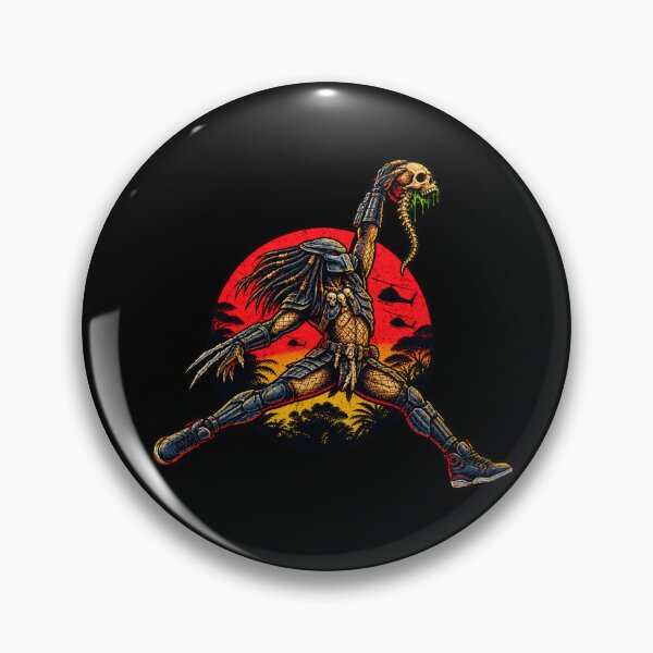 Item preview, Predator Jordan – Retro Basketball Horror designed and sold by Pandaburba.