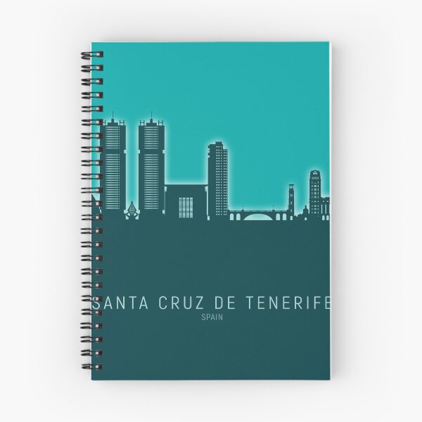 Item preview, Santa Cruz de Tenerife Spain Skyline designed and sold by ArtPrints.