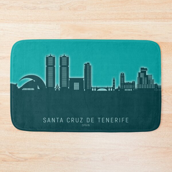 Item preview, Santa Cruz de Tenerife Spain Skyline designed and sold by ArtPrints.