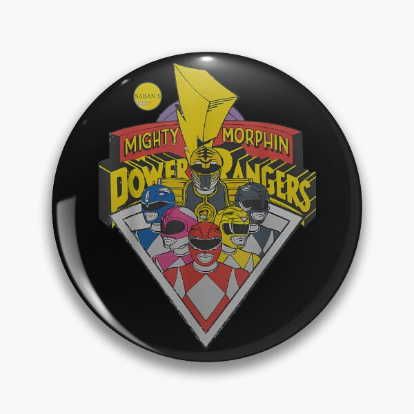 Item preview, Power Rangers Logo Group Retro Graphic Logo designed and sold by ZenSpiritArt.