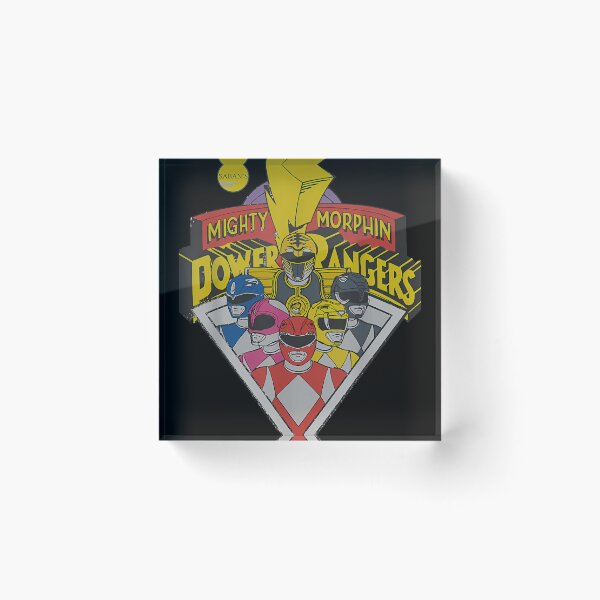 Item preview, Power Rangers Logo Group Retro Graphic Logo designed and sold by ZenSpiritArt.