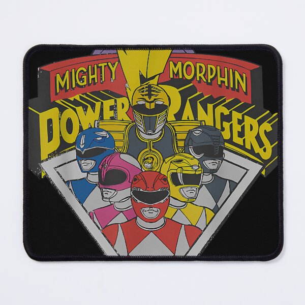 Item preview, Power Rangers Logo Group Retro Graphic Logo designed and sold by ZenSpiritArt.