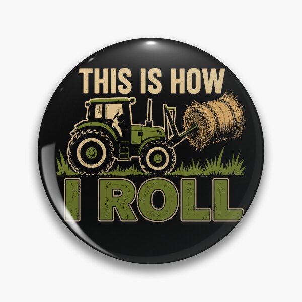 Item preview, This Is How I Roll Funny Farmer designed and sold by Izanmie.