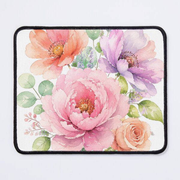 Item preview, Pastel Rose Wildflower Bouquet designed and sold by KadababB87.