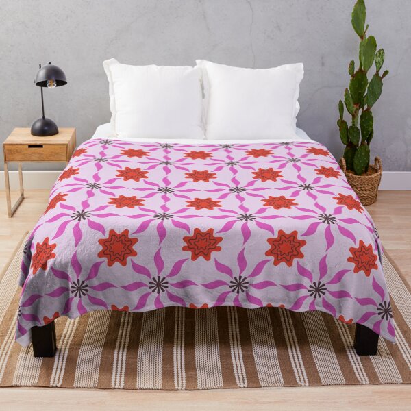 Item preview, Retro Pinwheel Flower Star Pattern designed and sold by Zaya_art.
