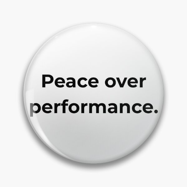 Item preview, Peace over performance. designed and sold by MPSTUDIOPL.