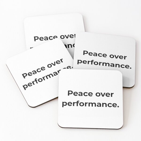 Item preview, Peace over performance. designed and sold by MPSTUDIOPL.