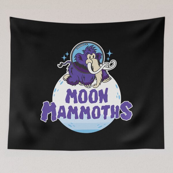 Item preview, Erie Moon Mammoths Cute designed and sold by Prints3000.