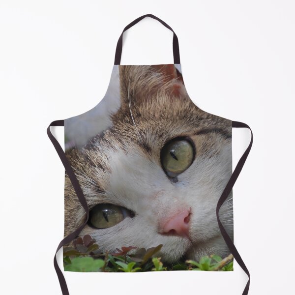 Item preview, Close Up Cat Portrait with Beautiful Green Eyes designed and sold by MB-CatPrints.