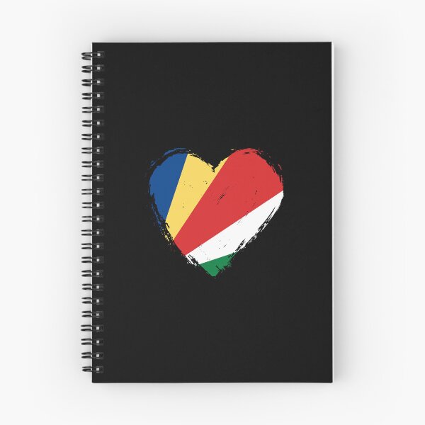 Item preview, Distressed Seychelles Flag Heart SC designed and sold by shitpostee.