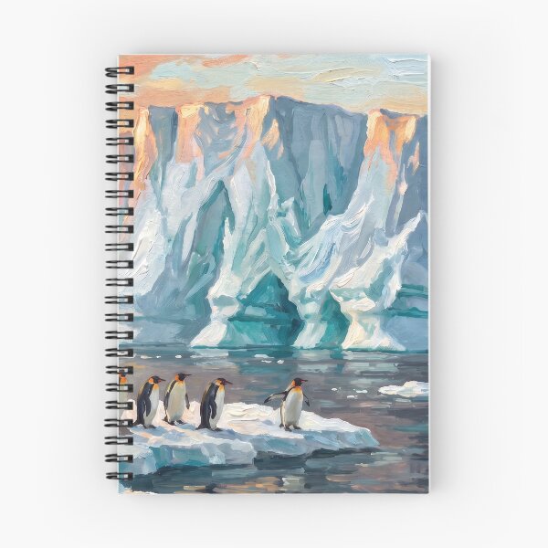 Item preview, Antarctic Iceberg Under the Midnight Sun designed and sold by RedPeaStudio.