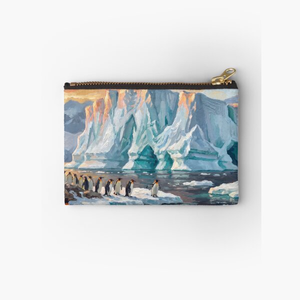 Item preview, Antarctic Iceberg Under the Midnight Sun designed and sold by RedPeaStudio.