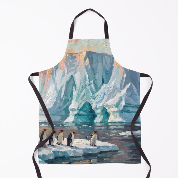 Item preview, Antarctic Iceberg Under the Midnight Sun designed and sold by RedPeaStudio.