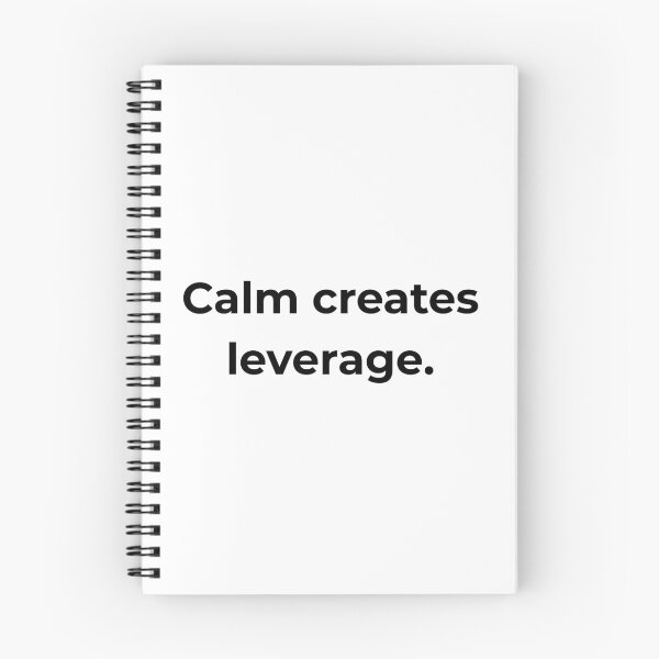 Item preview, Calm creates leverage. designed and sold by MPSTUDIOPL.