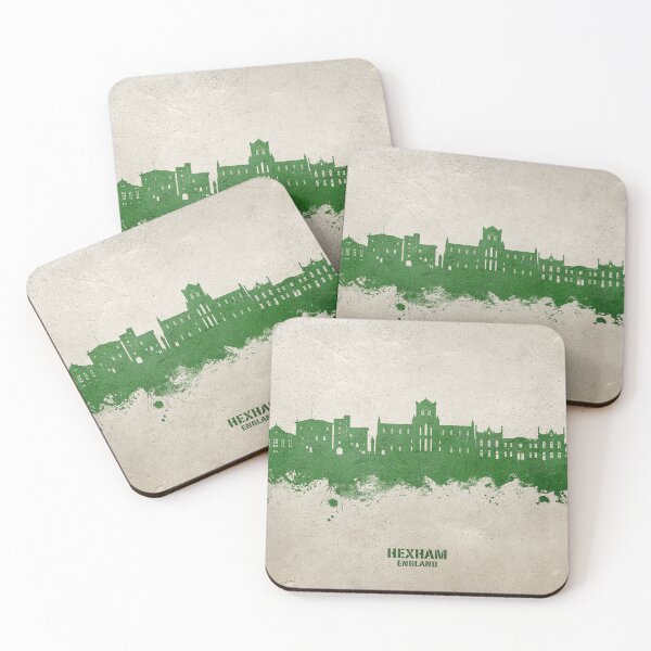 Item preview, Hexham England Skyline designed and sold by ArtPrints.