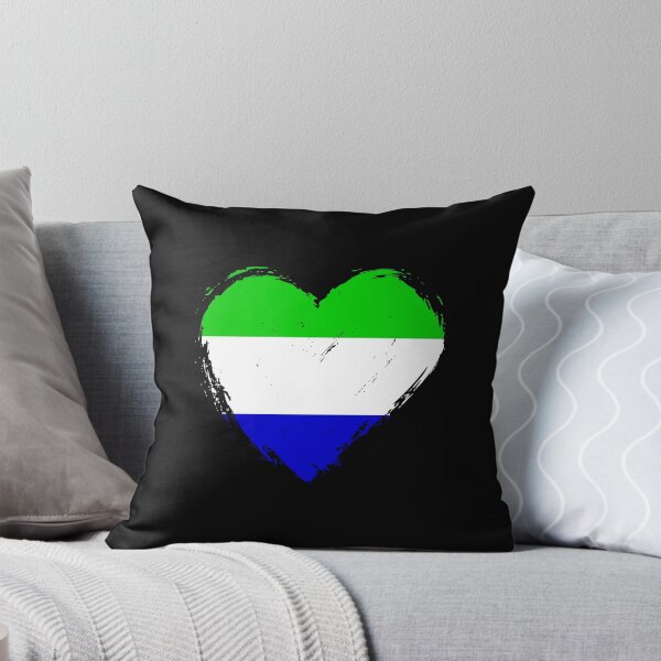 Artikelvorschau, Beschädigte Sierra-Leone-Flagge mit Herz SL entworfen und verkauft von shitpostee.