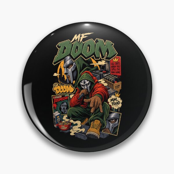 Item preview, MF DOOM – Retro Underground Hip Hop designed and sold by Pandaburba.
