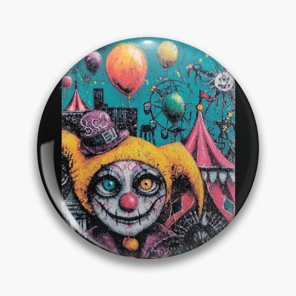 Item preview, Grunge-style Halloween circus designed and sold by MagelliShop.
