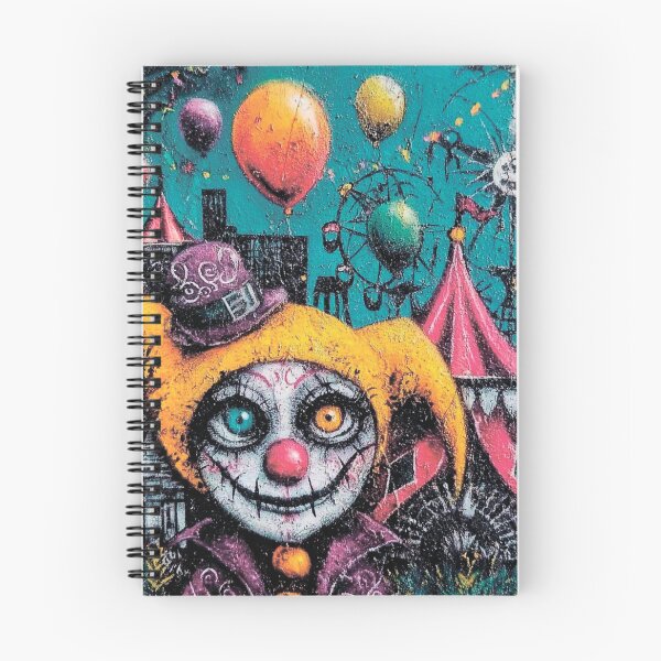 Item preview, Grunge-style Halloween circus designed and sold by MagelliShop.