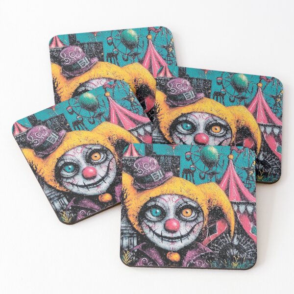 Item preview, Grunge-style Halloween circus designed and sold by MagelliShop.