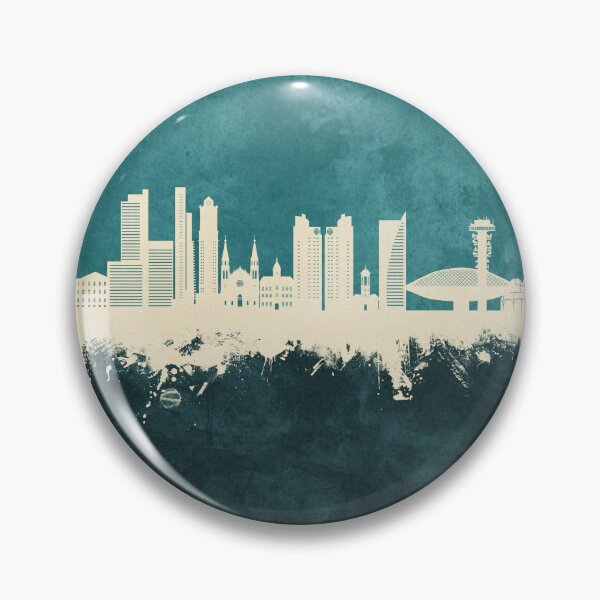 Item preview, Curitiba Skyline Brazil designed and sold by ArtPrints.