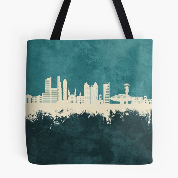 Item preview, Curitiba Skyline Brazil designed and sold by ArtPrints.