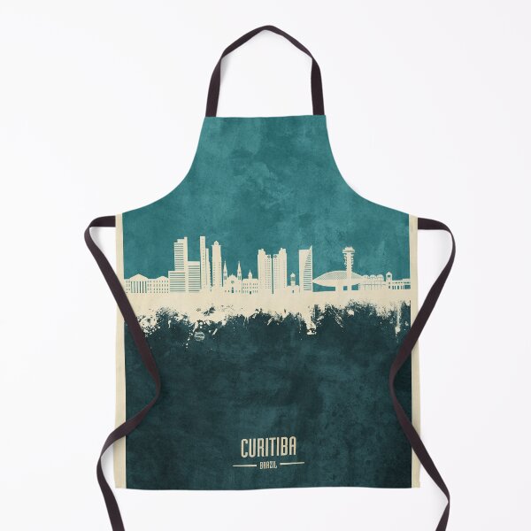 Item preview, Curitiba Skyline Brazil designed and sold by ArtPrints.