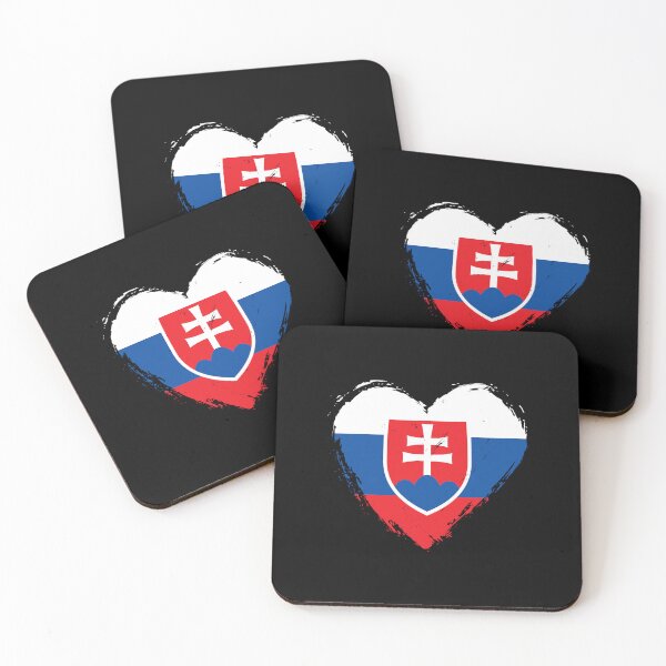 Item preview, Distressed Slovakia Flag Heart SK designed and sold by shitpostee.