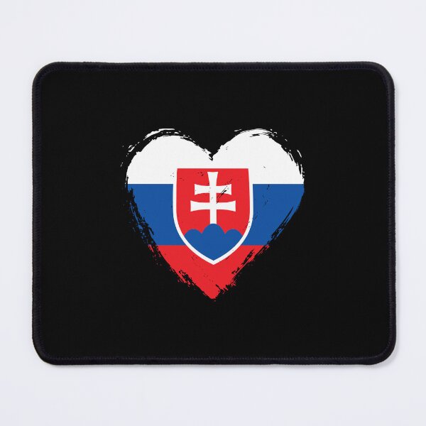 Item preview, Distressed Slovakia Flag Heart SK designed and sold by shitpostee.