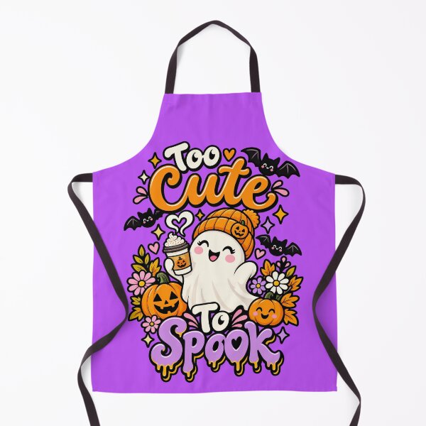 Item preview, Too Cute to Spook – Cute Halloween Ghost designed and sold by ArtByBoya.