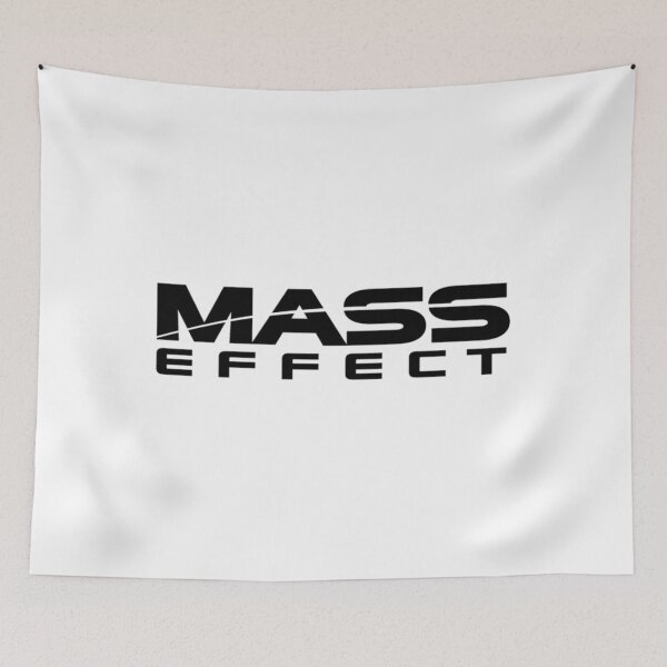 Item preview, Mass Effect Black Logo designed and sold by ZenSpiritArt.