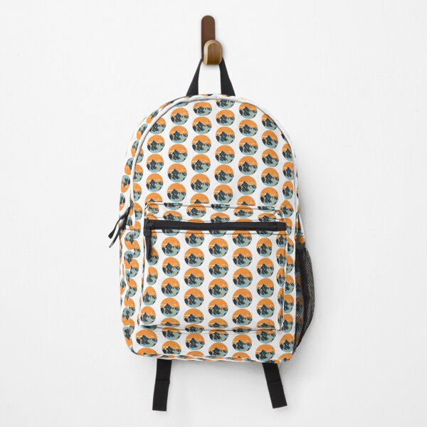 Item preview, Majestic Mountain Sunset Geometric Emblem designed and sold by Vision Crafted.